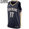 Maillot Enfant New Orleans Pelicans jonas valanciunas 17 2022-23 Nike Icon Edition Navy Swingman